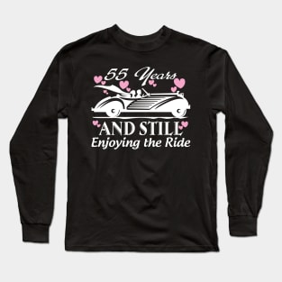 Anniversary Gift 55 years Wedding Marriage Long Sleeve T-Shirt